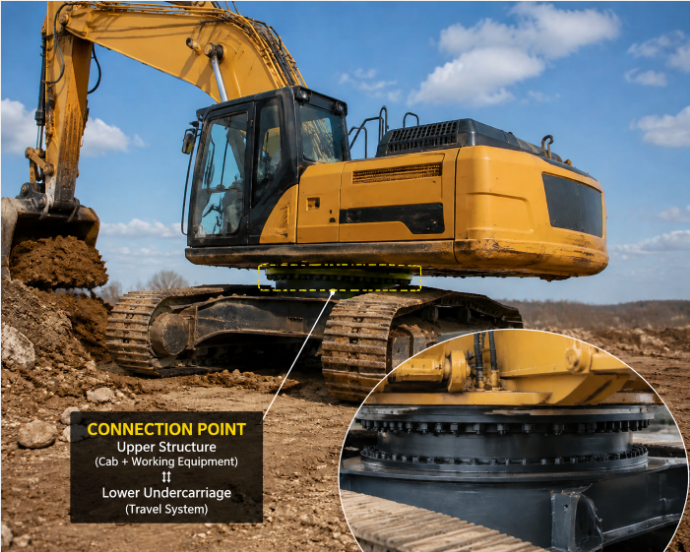 ​Excavator Slewing Bearings: How Quality Bearings Improve Performance, Safety, and Service Life